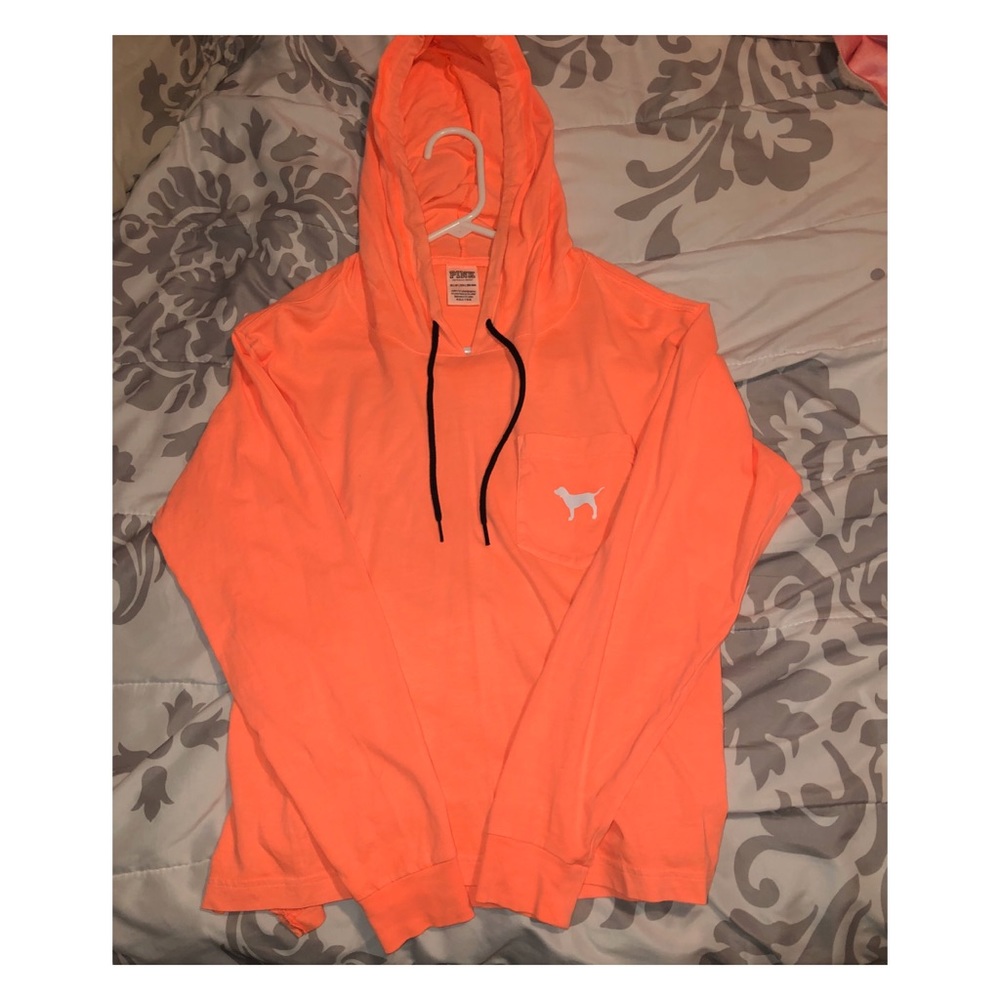 Pink Victoria’s Secret hoodie sweatshirt